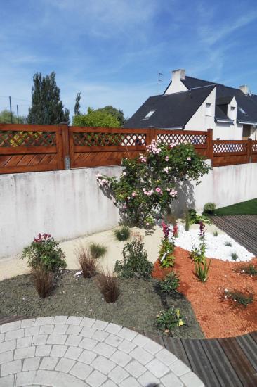 aménagement d'un petit jardin de ville