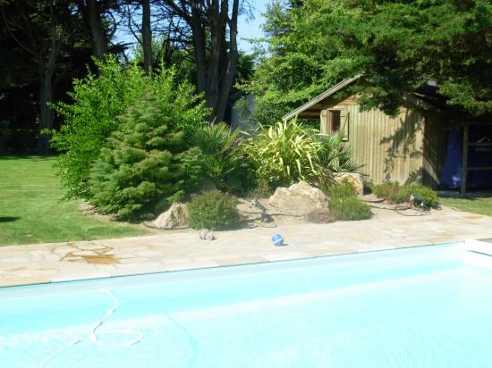 aménagement autour d'une piscine